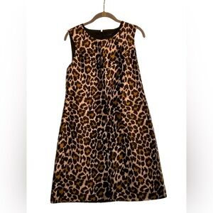 J. Crew Leopard Tunic  Dress